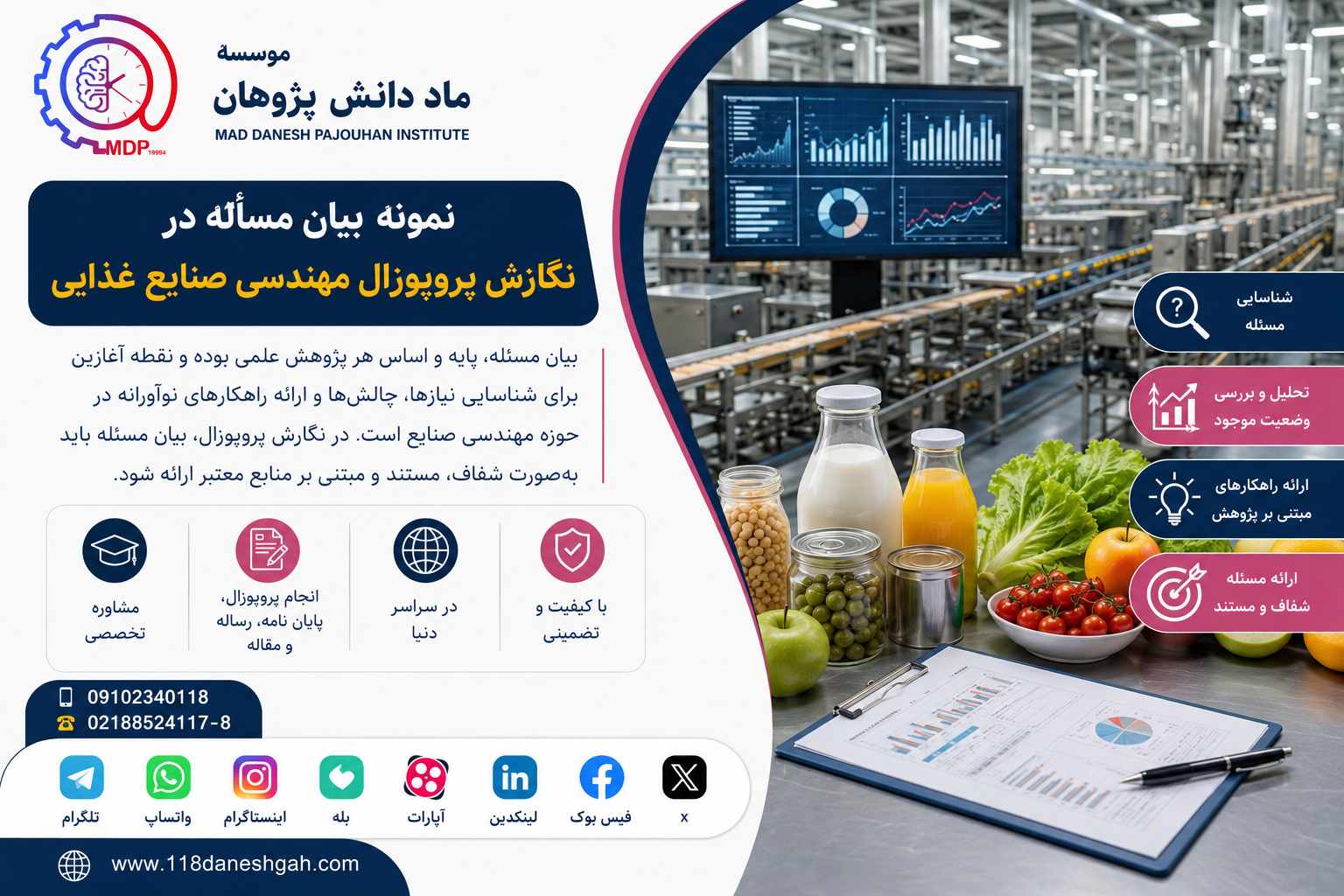 How to Write a Problem Statement for a Food Engineering Research Proposal Sample