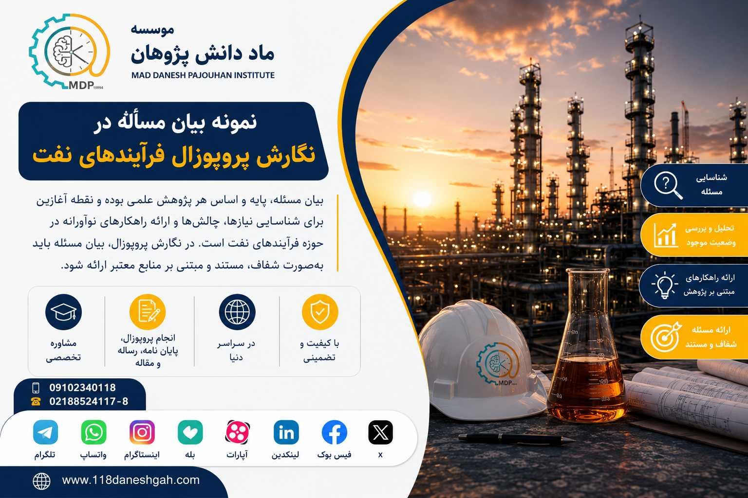 How to Write a Problem Statement for a Petroleum Process Engineering Research Proposal Sample